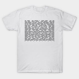 say their names list T-Shirt